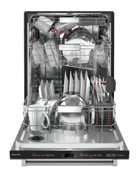 KitchenAid Top-Control Dishwasher with LED Lighting - KDTM804KBS - Dishwasher in Black Stainless Steel with PrintShield™ Finish