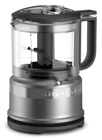 KitchenAid 3.5-Cup Mini Food Processor - KFC3516CU - Food Processor in Contour Silver