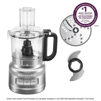 KitchenAid 7-Cup Food Processor - KFP0718CU|Robot culinaire KitchenAid de 7 tasses - KFP0718CU|KFP0718S
