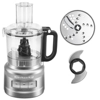 KitchenAid 7-Cup Food Processor - KFP0718CU - Food Processor in Contour Silver