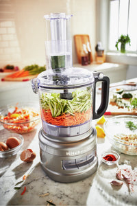 KitchenAid 7-Cup Food Processor - KFP0718CU - Food Processor in Contour Silver