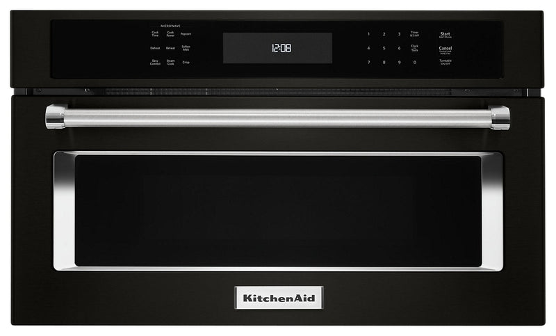 KitchenAid 30" Built-In Microwave Oven with Convection Cooking - KMBP100EBS