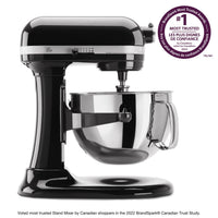 KitchenAid Professional 600 Series Stand Mixer - KP26M1XOB|Batteur sur socle de la série Professional 600MC de KitchenAid - KP26M1XOB|KP26M1XO
