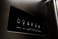 KitchenAid 26.8 Cu. Ft. French Door Refrigerator - KRFF507HBS - Refrigerator in Black Stainless Steel with PrintShield™ Finish