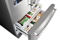 KitchenAid 26.8 Cu. Ft. French Door Refrigerator - KRFF507HPS - Refrigerator in Stainless Steel with PrintShield™ Finish