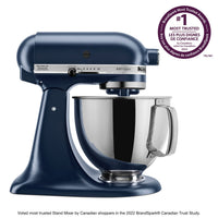 KitchenAid Artisan Series 5-Quart Tilt-Head Stand Mixer - KSM150PSIB|Batteur sur socle à tête inclinable KitchenAid de 5 pintes de la série Artisan - KSM150PSIB|KSM150IB