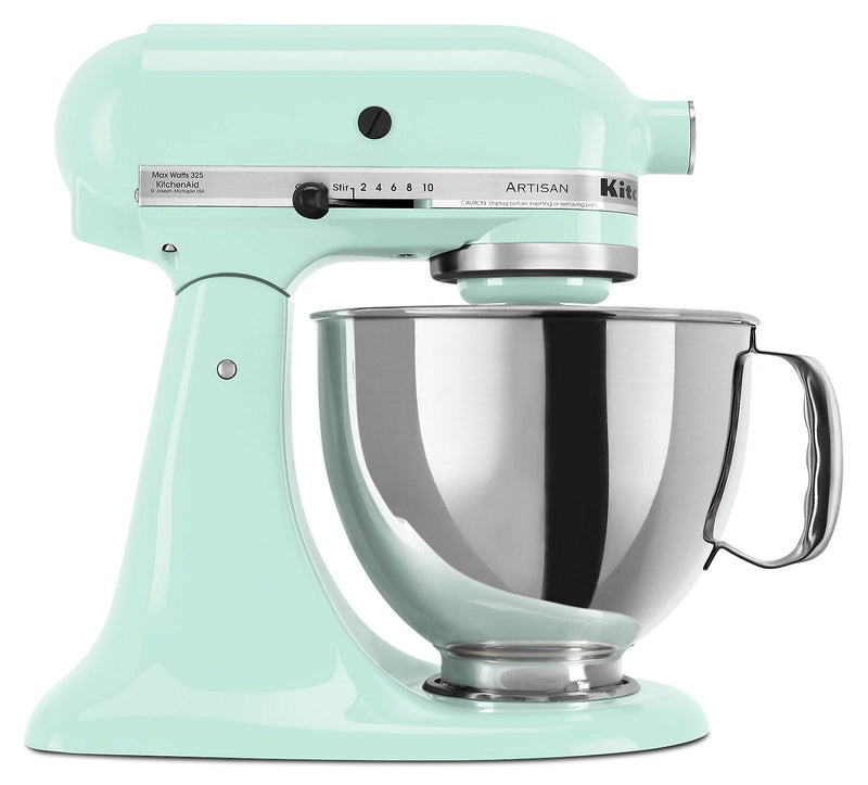 KitchenAid Artisan Series 5-Quart Tilt-Head Stand Mixer - KSM150PSIC - Mixer in Ice Blue