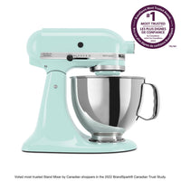 KitchenAid Artisan Series 5-Quart Tilt-Head Stand Mixer - KSM150PSIC|Batteur sur socle à tête inclinable KitchenAid de 5 pintes de la série Artisan - KSM150PSIC|KSM150IC