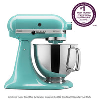 KitchenAid Artisan Series 5-Quart Tilt-Head Stand Mixer - KSM150PSAQ|Batteur sur socle à tête inclinable KitchenAid de 5 pintes de la série Artisan - KSM150PSAQ|KSM150PA