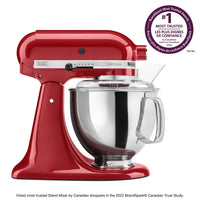 KitchenAid Artisan Series 5-Quart Tilt-Head Stand Mixer - KSM150PSER|Batteur sur socle à tête inclinable KitchenAid de 5 pintes de la série Artisan - KSM150PSER|KSM150PR
