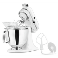 KitchenAid Artisan Series 5-Quart Tilt-Head Stand Mixer - KSM150PSWH | Batteur sur socle à tête inclinable KitchenAid de 5 pintes de la série Artisan - KSM150PSWH | KSM150PW