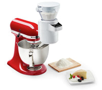 KitchenAid Sifter and Scale Attachment - KSMSFTA - Mixer Attachment in White