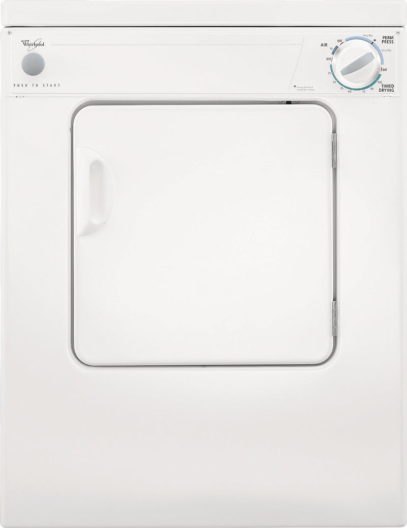 Whirlpool 3.4 Cu. Ft. Compact Electric Dryer - LDR3822PQ - Dryer in White