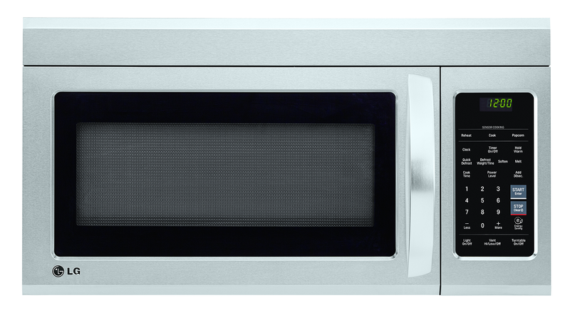 LG 1.8 Cu. Ft. Over-the-Range Microwave – LMV1852ST - Over-the-Range Microwave in Stainless Steel