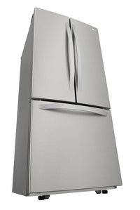 LG 21.8 Cu. Ft. 3-Door French Door Refrigerator - LRFNS2200S|Réfrigérateur LG de 21,8 pi³ à portes françaises à congélateur inférieur - LRFNS2200S|LRFNS22S