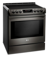 LG 6.3 Cu. Ft. Induction Front-Control Freestanding Range with ProBake Convection and EasyClean – LSE4616BD