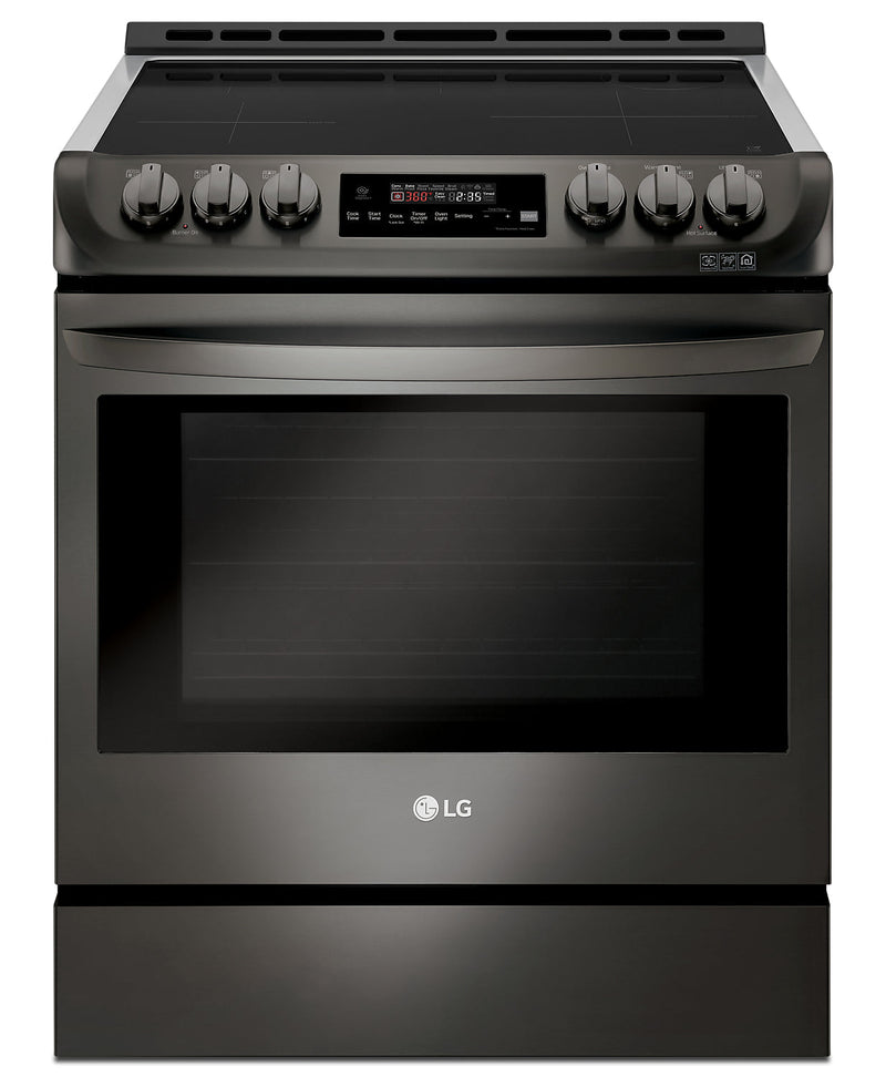 LG 6.3 Cu. Ft. Induction Front-Control Freestanding Range with ProBake Convection and EasyClean – LSE4616BD