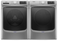 Maytag Front-Load 5.5 Cu. Ft. Washer with Extra Power and 7.3 Cu. Ft. Gas Steam Dryer – Slate