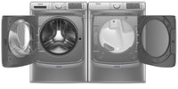Maytag Front-Load 5.8 Cu. Ft. Smart Washer with Extra Power and 7.3 Cu. Ft. Electric Smart Dryer - Slate|Laveuse frontale 5,8 pi3 Extra Power et sécheuse électrique intelligente 7,3 pi³ Maytag - ardoise|MAFL863C
