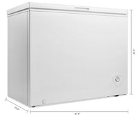 Midea 10.2 Cu. Ft. Chest Freezer – MC102SWAR0RC1 - Freezer in White