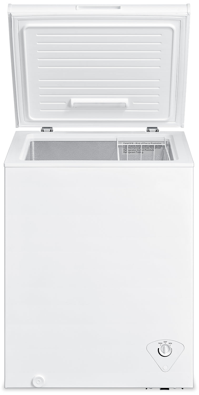 Midea 5 Cu. Ft. Chest Freezer – MC500SWAR0RC1 - Freezer in White