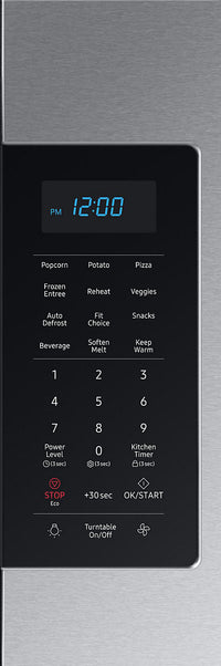 Samsung 1.9 Cu. Ft. Over-the-Range Microwave - ME19R7041FS/AC - Over-the-Range Microwave in Stainless Steel
