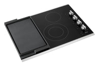 Maytag 30" Electric Cooktop with Reversible Grill and Griddle - MEC8830HS