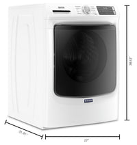 Maytag 5.2 Cu. Ft. Front-Load Washer with Extra Power - MHW5630HW|Laveuse Maytag à chargement frontal de 5,2 pi3 avec fonction Extra Power - MHW5630HW|MHW5630W