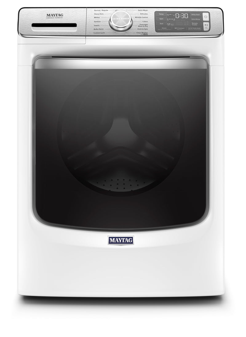 Maytag 5.8 Cu. Ft. Smart Front-Load Washer with Extra Power - MHW8630HW|Laveuse intelligente Maytag à chargement frontal de 5,8 pi3 avec fonction Extra Power - MHW8630HW|MHW8630W