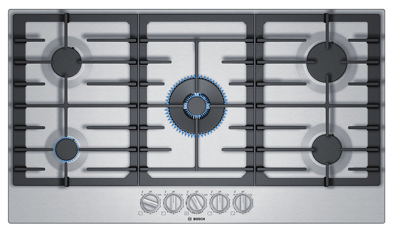 Bosch 800 Series 36" Gas Cooktop - NGM8657UC