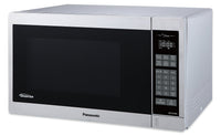 Panasonic 1.3 Cu. Ft. 1,200 W Genius® Countertop Microwave - NNSC669S - Countertop Microwave in Stainless Steel
