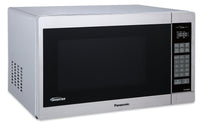 Panasonic 1.3 Cu. Ft. 1,200 W Genius® Countertop Microwave - NNSC669S - Countertop Microwave in Stainless Steel