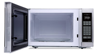 Panasonic 1.3 Cu. Ft. 1,200 W Genius® Countertop Microwave - NNSC669S - Countertop Microwave in Stainless Steel