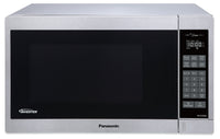 Panasonic 1.3 Cu. Ft. 1,200 W Genius® Countertop Microwave - NNSC669S - Countertop Microwave in Stainless Steel