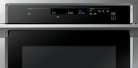 Samsung 5.1 Cu. Ft. Convection Wall Oven with Steam Bake - NV51K6650SS - Electric Wall Oven in Stainless Steel