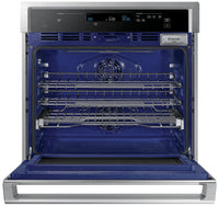 Samsung 5.1 Cu. Ft. Convection Wall Oven with Steam Bake - NV51K6650SS - Electric Wall Oven in Stainless Steel