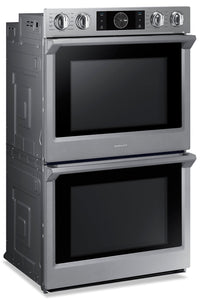 Samsung 10.2 Cu. Ft. Convection Double Oven with Steam Bake and Flex Duo - NV51K7770DS/AA - Double Wall Oven in Stainless Steel