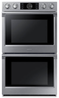 Samsung 10.2 Cu. Ft. Convection Double Oven with Steam Bake and Flex Duo - NV51K7770DS/AA - Double Wall Oven in Stainless Steel