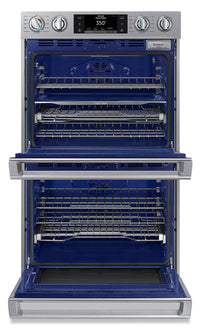 Samsung 10.2 Cu. Ft. Convection Double Oven with Steam Bake and Flex Duo - NV51K7770DS/AA - Double Wall Oven in Stainless Steel