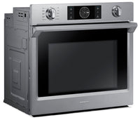 Samsung 5.1 Cu. Ft. Convection Wall Oven with Steam Bake - NV51K7770SS/AA - Electric Wall Oven in Stainless Steel