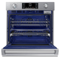 Samsung 5.1 Cu. Ft. Convection Wall Oven with Steam Bake - NV51K7770SS/AA|Four mural Samsung de 5,1 pi3 à convection avec cuisson à la vapeur - NV51K7770SS/AA|NV51K77S