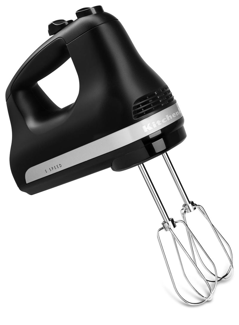 KitchenAid 5-Speed Ultra Power Hand Mixer - KHM512BM - Mixer in Black Matte