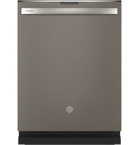 GE Profile Top-Control Dishwasher with Full Third Rack - PDT715SMNES - Dishwasher in Slate