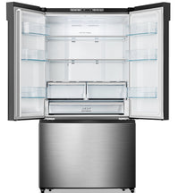 Hisense 21.1 Cu. Ft. French-Door Counter-Depth Refrigerator – RF208N6ASE - Refrigerator in Fingerprint-Resistant Stainless Steel