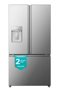 Hisense 22.4 Cu. Ft. Counter-Depth French-Door Refrigerator - RF225C3CSEI | Réfrigérateur Hisense de 22,4 pi³ à portes françaises de profondeur comptoir - RF225C3CSEI | RF22C3CS
