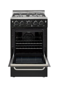 Prestige by Unique 20″ Convection Gas Range - UGP-20V PC1 B | Cuisinière à gaz Prestige par Unique de 20 po à convection - UGP-20V PC1 B | D79GLXUP
