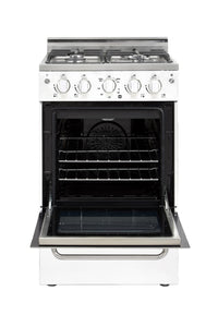 Prestige by Unique 20″ Convection Gas Range - UGP-20V PC1 W | Cuisinière à gaz Prestige par Unique de 20 po à convection - UGP-20V PC1 W | D79G98QQ