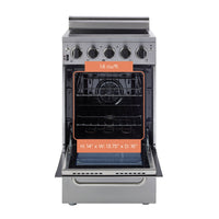 Prestige by Unique 20" Convection Electric Range - UGP-20V EC S/S | Cuisinière électrique Prestige par Unique de 20 po à convection - UGP-20V EC S/S | D79GD759