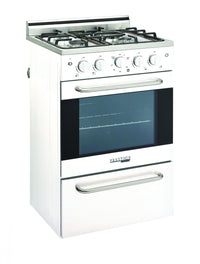 Prestige by Unique 20″ Convection Gas Range - UGP-20V PC1 W | Cuisinière à gaz Prestige par Unique de 20 po à convection - UGP-20V PC1 W | D79G98QQ