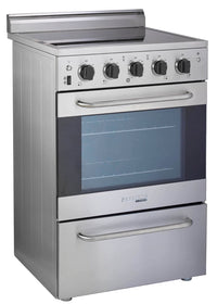 Prestige by Unique 24" Convection Electric Range - UGP-24V EC S/S | Cuisinière électrique Prestige par Unique de 24 po à convection - UGP-24V EC S/S | D79GB3LH